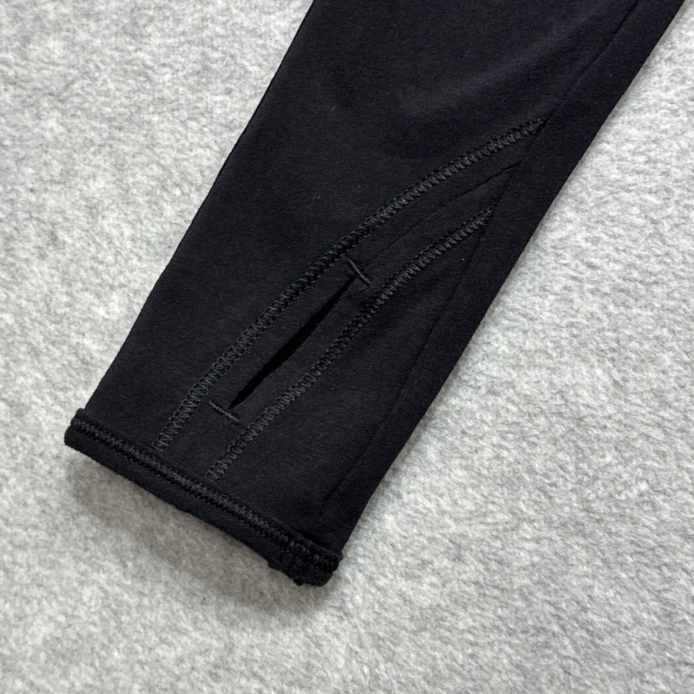 Lululemon Making Moves Top Women 4 Black Blue Split Back Pleated Athleisure Wear - Picture 5 of 12